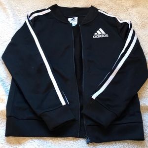 Girls adidas sweatshirt zip-up